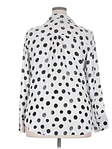 Worthington Long Sleeve Blouse (view 2)
