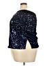 ASOS 100% Polyester Blue Short Sleeve Top Size 14 - photo 5