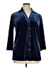 Harve Benard Blue 3/4 Sleeve Blouse Size XL - photo 1