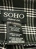 SOHO Apparel Ltd Checkered-gingham Black Casual Pants Size 1X - photo 4