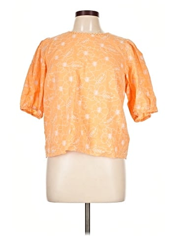 Ann Taylor LOFT Short Sleeve Blouse (view 1)