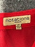 Notations 100% Polyester Red 3/4 Sleeve Blouse Size 2X - photo 7