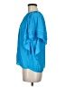 Ramy Brook 100% Polyester Blue Short Sleeve Blouse Size M - photo 5
