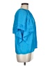Ramy Brook 100% Polyester Blue Short Sleeve Blouse Size M - photo 4