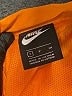 Nike 100% Nylon Color Block Orange Windbreaker Size S - photo 6