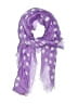 Unbranded Polka Dots Purple Scarf One size - photo 1