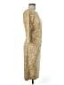 J. McLaughlin Paisley Tan Cocktail Dress Size M - photo 4