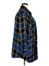 Sanctuary 100% Rayon Plaid Blue Long Sleeve Button-Down Shirt Size 3X - photo 4