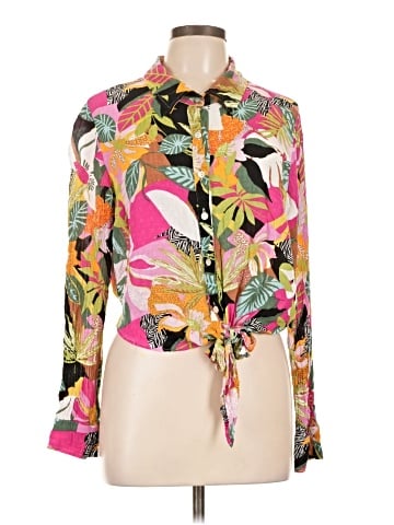 RACHEL Rachel Roy Long Sleeve Blouse (view 1)