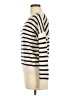 Madewell 100% Cashmere Stripes Ivory Cashmere Pullover Sweater Size M - photo 5