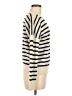 Madewell 100% Cashmere Stripes Ivory Cashmere Pullover Sweater Size M - photo 4