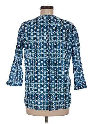 Rock Flower Paper 3/4 Sleeve Blouse (view 2)