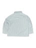 Zara Stripes Blue Long Sleeve Button-Down Shirt Size 4 - photo 2