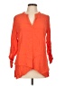 Soft Surroundings Orange 3/4 Sleeve Blouse Size L (estimated) - photo 1