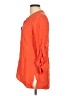 Soft Surroundings Orange 3/4 Sleeve Blouse Size L (estimated) - photo 5