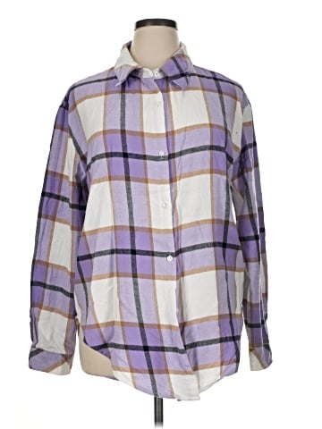 Mi ami Long Sleeve Button-Down Shirt (view 1)