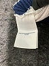 Lands' End 100% Cotton Stripes Ivory Turtleneck Sweater Size M - photo 8
