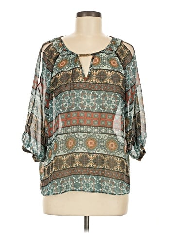 BCX 3/4 Sleeve Blouse (view 1)