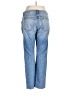 Khaite 100% Cotton Hearts Blue Jeans Size 32 waist - photo 2
