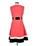 Calvin Klein Color Block Red Cocktail Dress Size 10 - photo 2