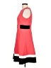 Calvin Klein Color Block Red Cocktail Dress Size 10 - photo 5
