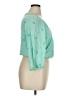 O'Neill 100% Viscose Green 3/4 Sleeve Blouse Size XL - photo 4