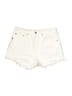 Levi's Ivory Denim Shorts Size 26 waist - photo 1