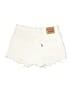 Levi's Ivory Denim Shorts Size 26 waist - photo 2