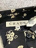 Chaus 100% Polyester Floral Black Short Sleeve Blouse Size 14 - photo 7