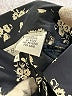 Chaus 100% Polyester Floral Black Short Sleeve Blouse Size 14 - photo 8