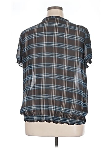 a.n.a. A New Approach Short Sleeve Blouse (view 2)