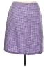 Shein 100% Polyester Plaid Purple Casual Skirt Size 4 - photo 2