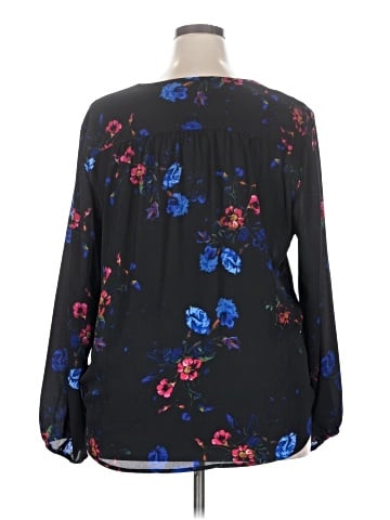 INC International Concepts Long Sleeve Blouse (view 2)