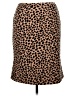 Ann Taylor Animal Print Brown Casual Skirt Size 14 - photo 1