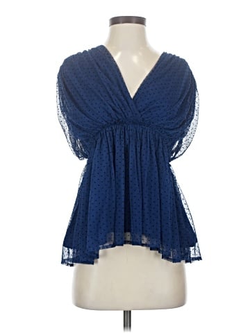 By Anthropologie Short Sleeve Blouse (view 1)