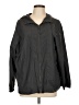 Gap Fit 100% Nylon Solid Black Raincoat Size L - photo 1