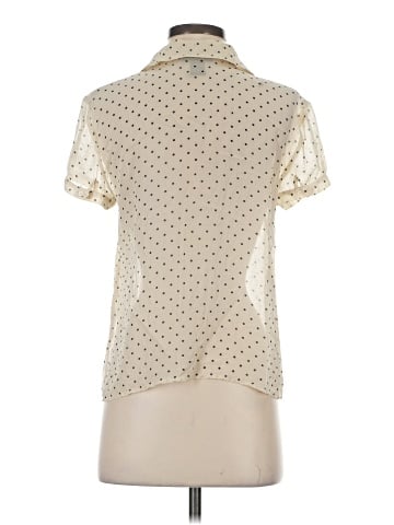 The Limited Short Sleeve Silk Top (view 2)