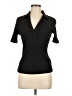 Boston Proper Black Short Sleeve Top Size M - photo 1
