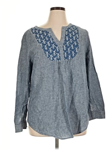 Sundance 3/4 Sleeve Blouse (view 1)