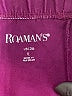 Roaman's Purple Active Pants Size 18 (L) - photo 4