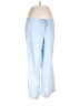 J. McLaughlin 100% Linen Blue Linen Pants Size 10 - photo 1