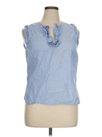 J.Crew Factory Store Sleeveless Blouse (view 1)