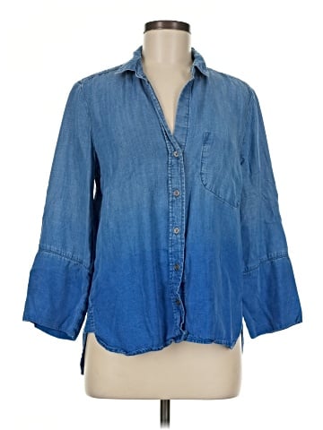 Bella Dahl 3/4 Sleeve Button-Down Shirt (view 1)