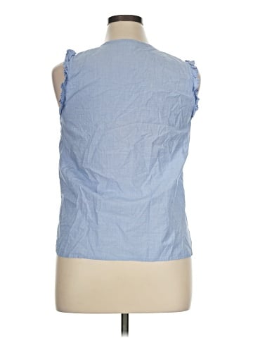 J.Crew Factory Store Sleeveless Blouse (view 2)