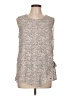 Ivanka Trump Tan Sleeveless Top Size L - photo 1