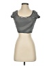 Truly Madly Deeply Black Short Sleeve Top Size XS - photo 1