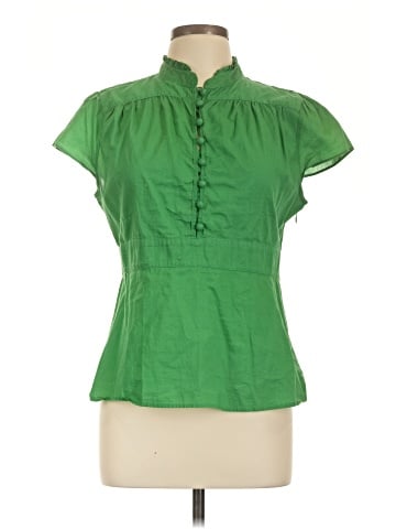 Banana Republic Factory Store Short Sleeve Blouse (view 1)