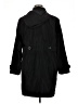 Relativity 100% Polyester Black Trenchcoat Size 1X - photo 2