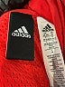 Adidas 100% Polyester Color Block Orange Windbreaker Size XS - photo 6