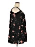 Woman Within Floral Black 3/4 Sleeve Blouse Size 26 - 28 - photo 4